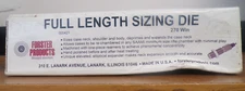 NEW FORSTER 005421 FULL LENGTH SIZING DIE 270 WIN WINCHESER SAAMI