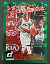 2015-16 DONRUSS BASKETBALL CARD ELITE DOMINATORS DAMIAN LILLARD 553 /999 #7  