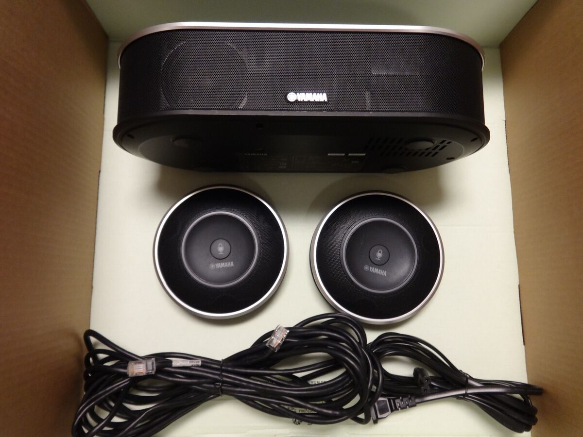 Yamaha YVC-1000 Microphone Speaker System with 2 Mic Yamaha YVC-1000 Microphone Speaker System with 2 Mic
