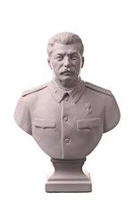 sowjetischer russischer Chef Josef Stalin marmor Büste Statue Skulptur 24 cm