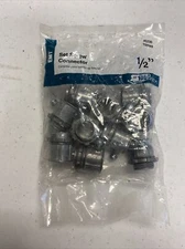 NEW, (LOT OF 10) EMT SIGMA PRO CONNEX 45230 1/2" SET SCREW CONNECTOR, FREE SHIP