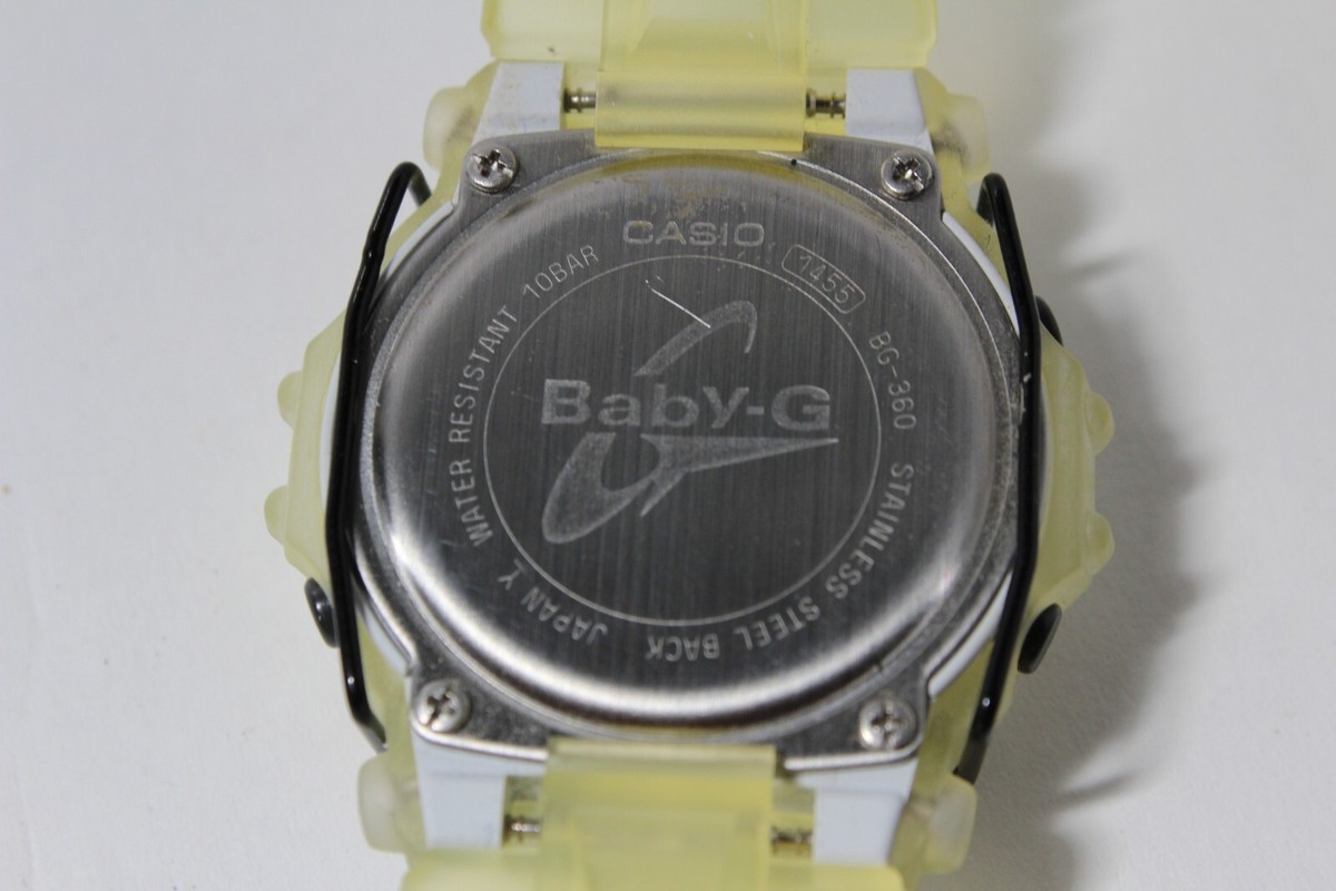 CASIO BG-360WD G Presents Fairy's Charm clear Baby-G square Watch