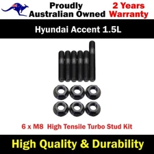 High Tensile Turbo Charger Stud Kit For Hyundai Accent 1.5L