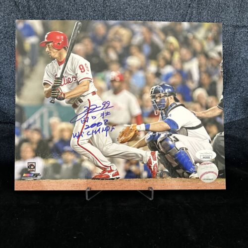So Taguchi 2008 World Series Phillies Signed/Autographed 8x10 Photo JSA - Picture 1 of 7
