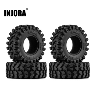 INJORA S5 1.3 Tires for 1/18 1/24 TRX4M SCX24 FCX18 FCX24 Ascent 18 AX24,64*24mm