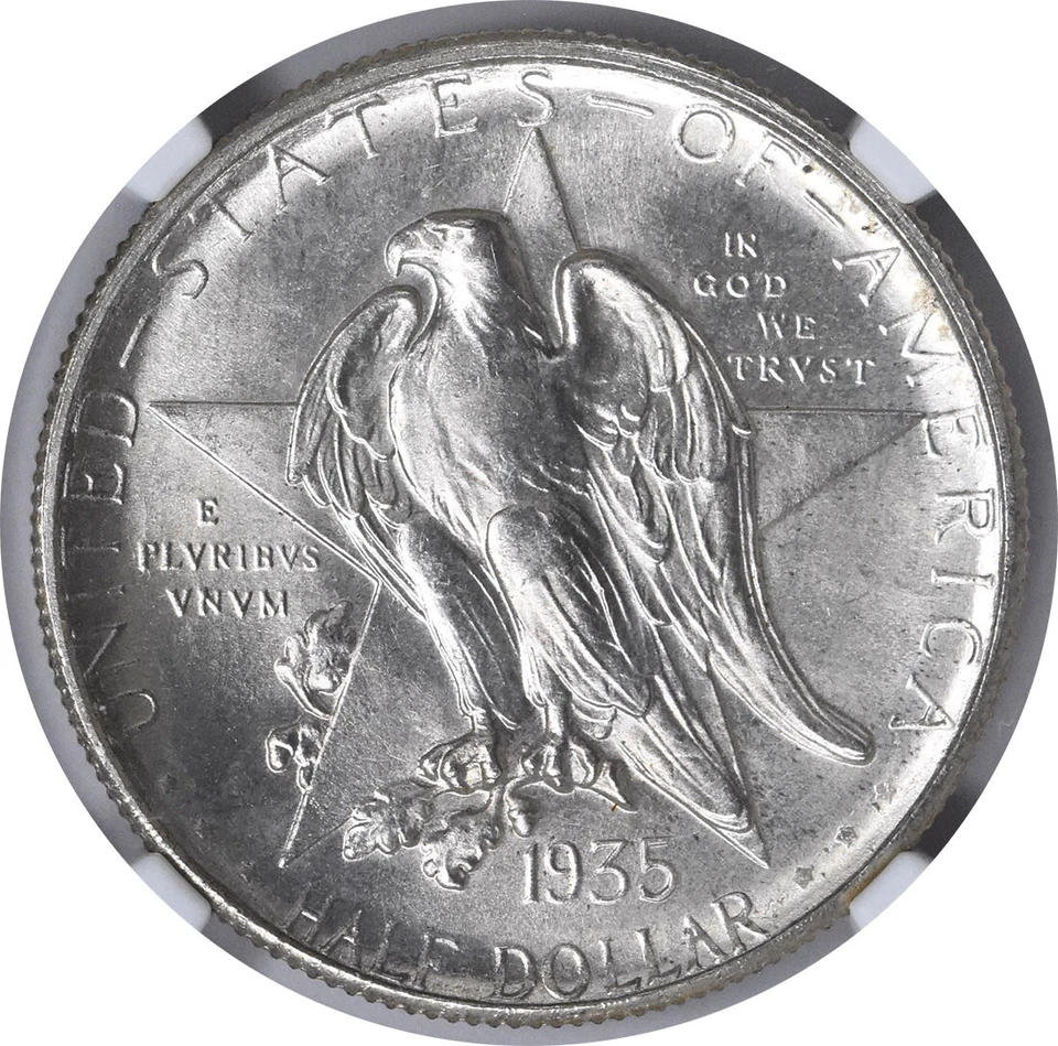 1935-D Texas Commemorative Half MS67 NGC - Image 3 of 4