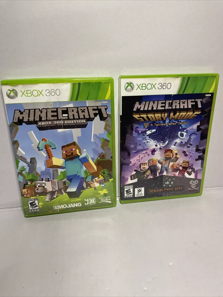 Xbox 360 Lot Minecraft Xbox 360 Edition Story Mode A Telltale