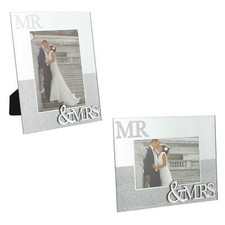 Hochzeitstag MR & MRS Spiegel & Glitzer - Größe Wählen