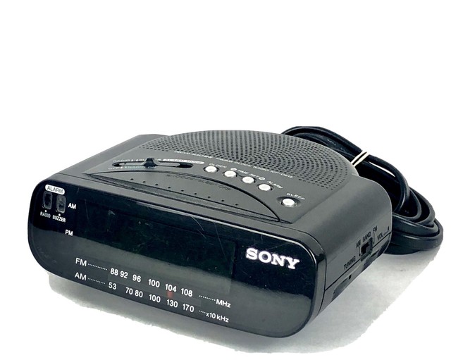 Sony Dream Machine ICFC212 Am Fm Clock Radio With Battery Backup eBay