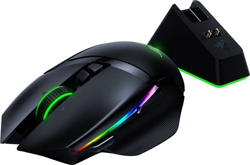 Razer Basilisk Ultimate HyperSpeed Wireless Optical Gaming Mouse Classic Black - Picture 6 of 9