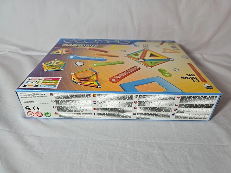 Geomag 32 件套 STEM 彩虹套装  — 第 2/3 张图片