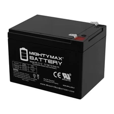 Mighty Max 12V 12AH F2 Battery Replaces 12v Mini Cooper Model # KT1052TR