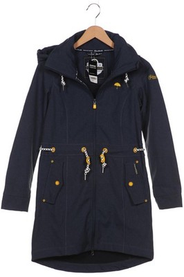 Schmuddelwedda Mantel Damen Jacke Parka Gr. XS Marineblau #ys35bvm