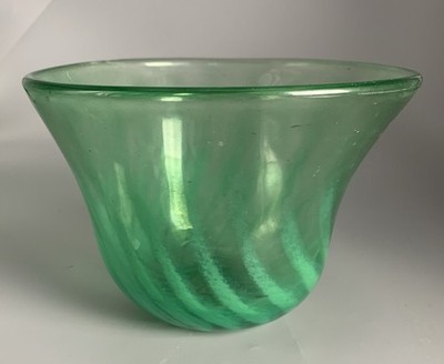 Glaskunst Schale; Studio London; Design Wysocki Adriane; Signiert;