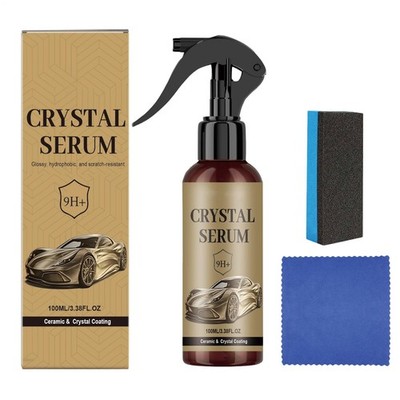 Crystal Serum for Cars,300ml Advanced Graphene Ceramic Coating,9h+ Ceramic Coati