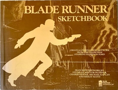 Blade Runner Sketch Book blue Dolphin enterprises