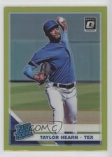 2019 Panini Donruss Optic Rated Rookies Lime Green Prizm Taylor Hearn #54 10ou