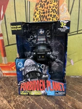 FORBIDDEN PLANET ROBBY THE ROBOT FIGURE LIGHT & SOUND WALKING ROBOT SCI FI RETRO