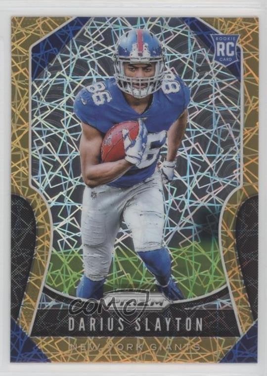 2019 Panini Prizm Rookies Lazer Prizm Darius Slayton #356 2o7