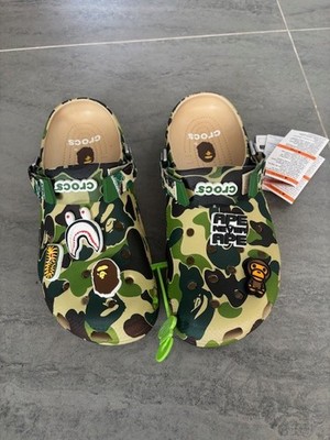 BAPE CROCS CLOG 迷彩柄 サボ・クロッグサンダル キッズ 19cm s-l400.jpg