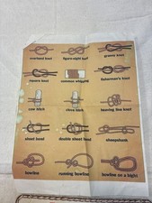 Vintage Knot Tying kit with Practice Rope