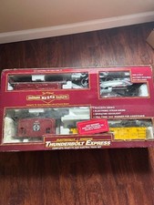 Bachmann Big Haulers Thunderbolt Express Train Set G-Scale. Tracks included