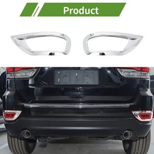 For Jeep Grand Cherokee 2014-2017 Chrome Rear Fog Light Lamp Molding Cover Trim For Jeep Grand Cherokee 2014-2017 Chrome Rear Fog Light Lamp Molding Cover Trim