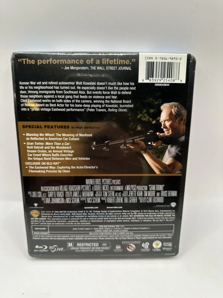 NEW Gran Torino SteelBook Blu-ray [2008] Best Buy Exclusive - Image 3 of 3