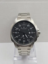 Elevon Hughes Men's Stainless Steel Date Display Watch Model ELE100-4 Rare