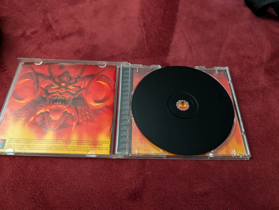 Diablo Sony PlayStation 1 *1998* CIB with Manual AND Registration Card *Working* - Image 4 of 4