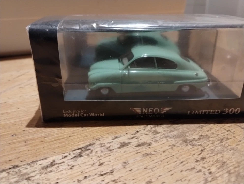 Neo Scale Models Saab 92B Hellgrün 1:43 Limitiert Edition - Bild 2 von 4