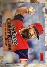 2019 Topps Stadium Club - Corey Kluber #92 Red Foil