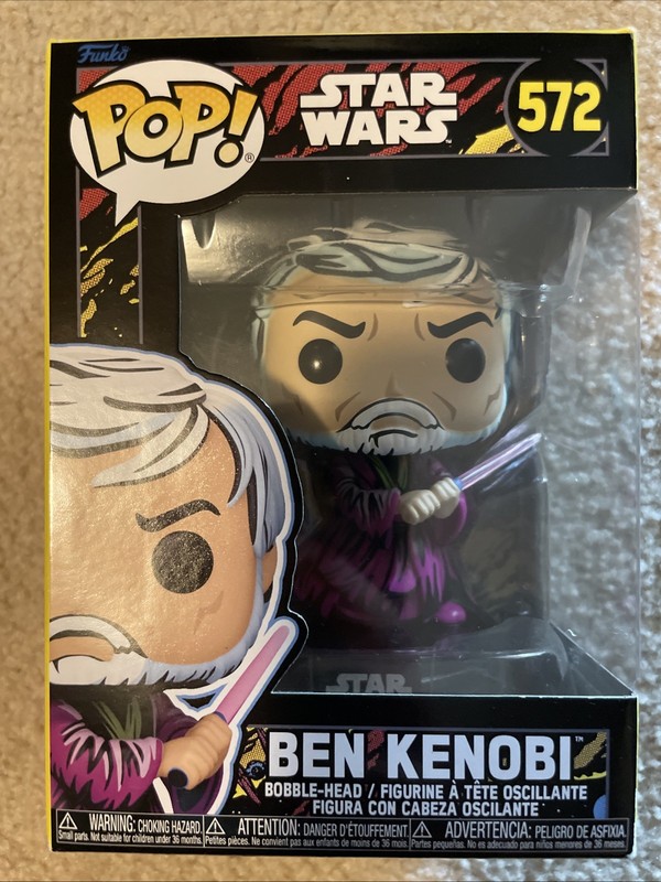 Funko Pop Star Wars #572 Ben Kenobi Vinyl Figure Target Exclusive (Comic Book)