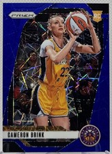 2024 Panini Prizm WNBA - Cameron Brink #127 Blue Velocity Prizm (RC)