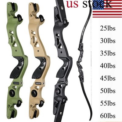 Arc Recurve AMEYXGS 62 Pouces – ILF Takedown – Aluminium – 25-60lbs Droitier – Neuf