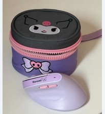 Royche Sanrio Kuromi Rechargeable Wireless Vertical Mouse Ergonomic Silent NEW