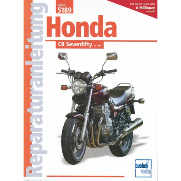 Honda Cb Sevenfifty Modelltyp RC42 Baujahre Ab 1992 Bucheli Reparaturhandbuch-image