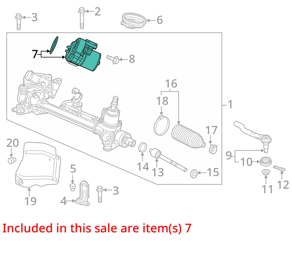 Bomba de dirección asistida Honda Odyssey 2018 OEM 104 k millas - LKQ427946680 Foto 4 de 4