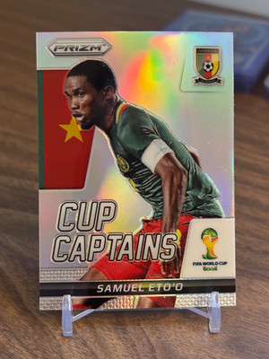 Samuel Eto'o 2014 Panini Prizm World Cup Captains #26 Silver Prizm