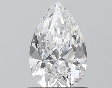 1.01 Ct Pear Cut IGI CERTIFIED Loose Lab Grown CVD Diamond E Color VS1 Clarity