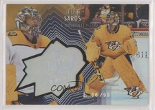 2021 Upper Deck Extended Series SPx Finite Spectrum 66/99 Juuse Saros #SF-27 1s4
