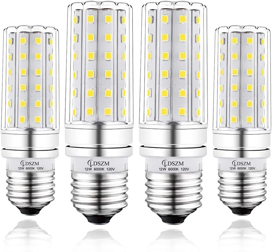 LED Light Bulb 12W E26 6000K 1200 Lumen Non-Dimmable Indoor Chandelier Pack - Image 3 of 4