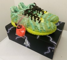 Size 10.5 - Nike Ja 3 'Halloween' Zombie Spooky Season Light Lemon Twist Green