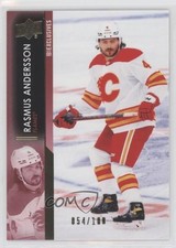 2021-22 Upper Deck Series 1 Exclusives 54/100 Rasmus Andersson #26 0q72