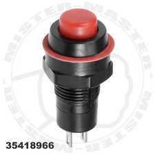 INTERRUTTORE A PULSANTE AUTOBLOCCANTE ON-OFF DA PANNELLO/INCASSO  PUSH BUTTON