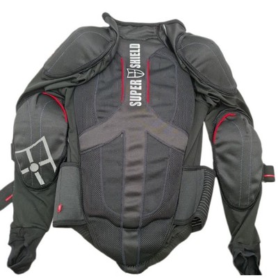 SUPER SHIELD Protektorenjacke, Rückenprotektor, Ellenbogenprotektoren & Schulter
