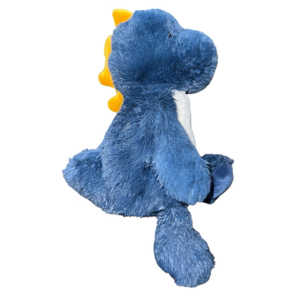 NUEVO Carters Azul Oscuro Amarillo Dinosaurio Peluche Dragón 10 Pulgadas Foto 3 de 4