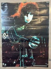 NOS Vtg 1977 KISS Paul Original Concert Music Poster 20"x28" by Pro Arts O1