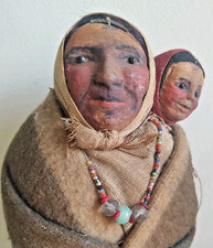 Early Native America n Doll By Mary Frances Woods c 1915 Pre Skookum Papoose 12"