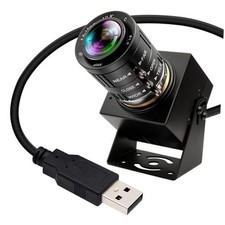 5MP Global Shutter USB Camera 1944P 50fps High-Speed Webcam with 3X 3.6-10mm